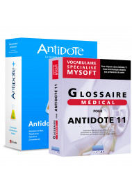 Antidote+ Personnel et Glossaire médical