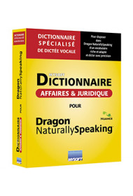 Dictionnaire Affaires et Juridique Mysoft pour Dragon Professional Group 15 