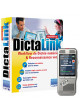 Dictalink V4.5 SR Secrétariat Pro + Kit Magnétophone Enregistreur Numérique Philips 8200 (Logiciel SpeechExe Pro 2 ans)
